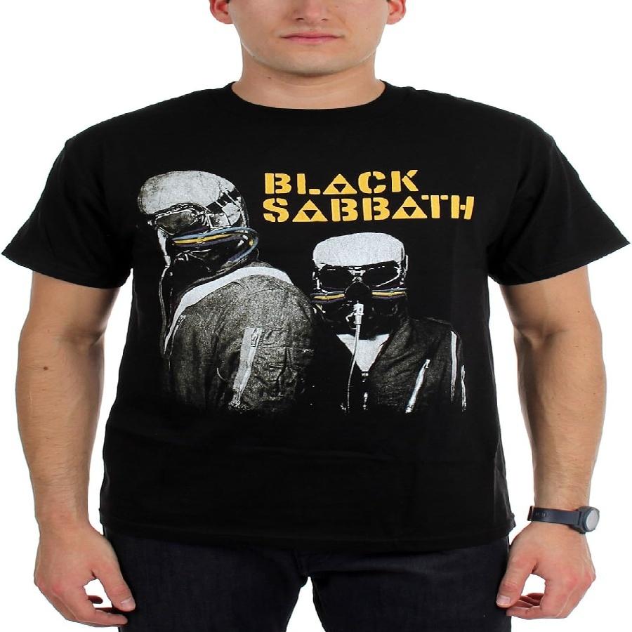 Футболка с обложкой альбома Black Sabbath Never Say Die Черная