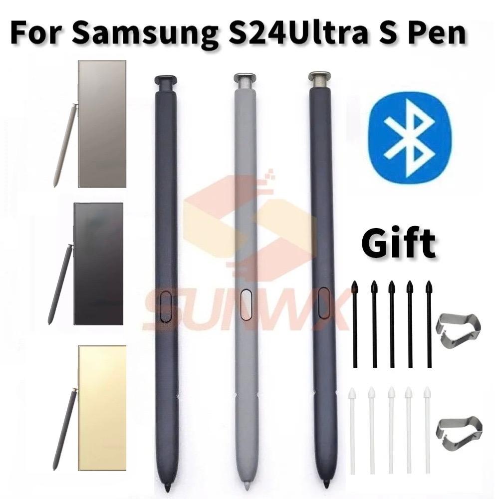 New Original Stylus For Samsung Galaxy S24 Ultra Touch Screen Stylus S Pen Pencil With Bluetooth function support air command 6