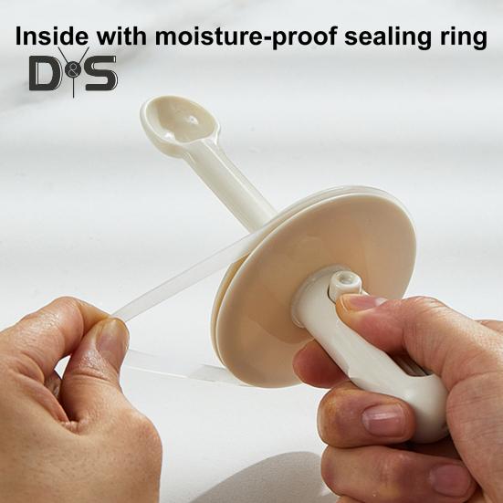 Герметичные стеклянные банки для специй с выдвижной ложкой, герметичные и влагонепроницаемые контейнеры для хранения трав, соли, перца, компактные кухонные органайзеры для