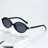 Small Frame Oval Shape Sunglasses Classic Men'S Vintage Sun Glasses Women Outdoor Leisure Eyewear Uv400