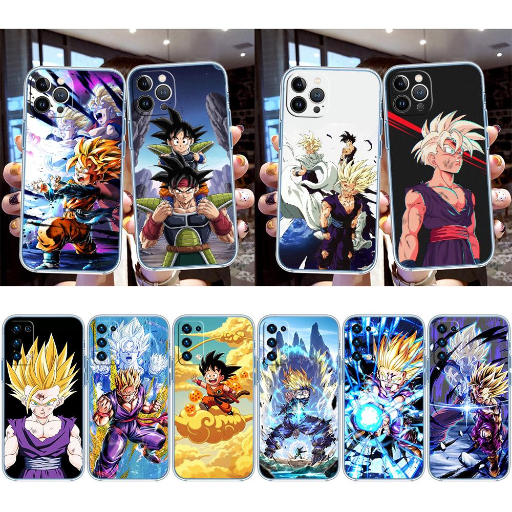Dragon Ball Gohan Transparent Phone Case for Samsung Galaxy A04 A04S A14 A23 A34 A54 M23 M33 M52 M53