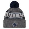 New Era Nfl Sideline Graphite Chapeau - Dallas Cowboys