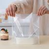 50pcs Transparent Clear Portable Plastic Salad Dessert Baking Bread Cake Food Packaging Takeaway Gift Bags