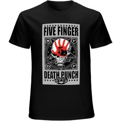 Xhaxhi Мужская футболка Five Finger Death Punch, 5FDP Мягкая мужская футболка для тренировок с круглым вырезом, Спортивная футболка для мужчин, Дышащая(9)