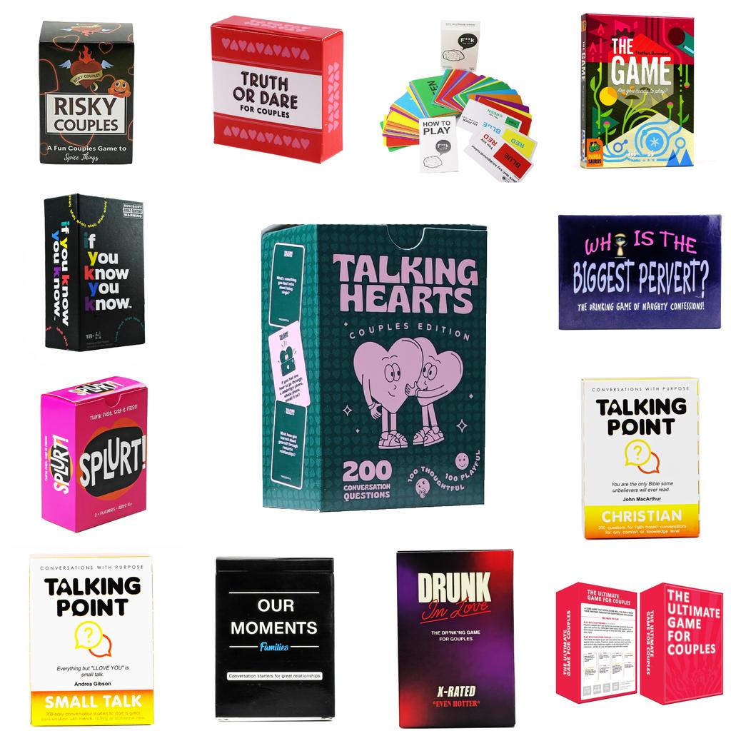 Conversation Couple Risky Game Cards Drunk In Love Talking Point Questions Fun