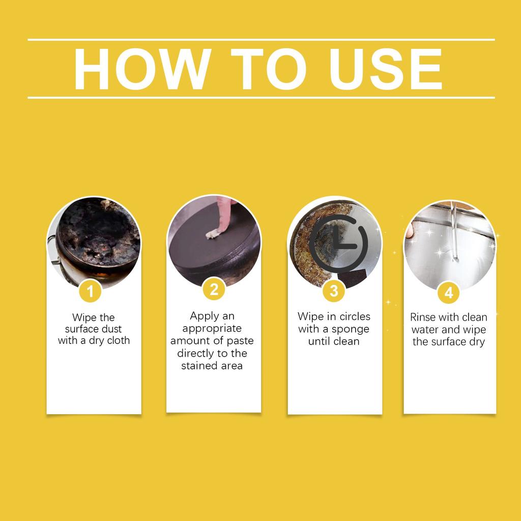 Чистящая паста из нержавеющей стали, полировка маслом, кислородный барьер, матовое зеркало, универсальное промышленное обслуживание кухни и ванной комнаты