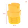Plastic Vee Jet Flat Fan Spray Nozzle 1/8" 1/4" 3/8" 1/2" Industrial Cleaning