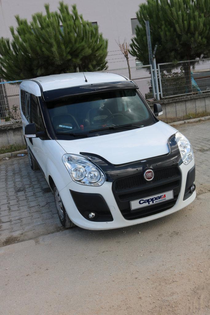 Дефлектор капота EuroCap (2010-2015) для Fiat Doblo II