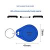 No. 3 RFID Proximity Keyfob: IC Access, ID Card, Elevator Entry, Engravable