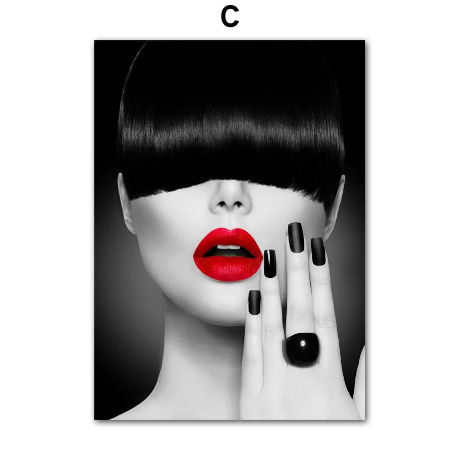 Настенная картина на холсте, черно-белое Парижское полотенце, красная роза, туфли на высоком каблуке для девочек, декор для гостиной, постеры и принты, настенные панно