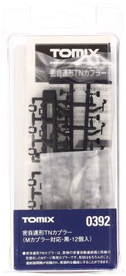 TOMYTEC TOMIX N Gauge Tight TN Coupler 12 шт. Совместимость с M Coupler Black 0392 Железнодорожные модели Принадлежности Автономные