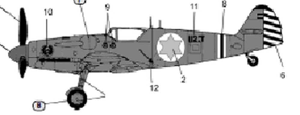 semer Пластиковая модель чешского истребителя SME72941 1/72 S-199