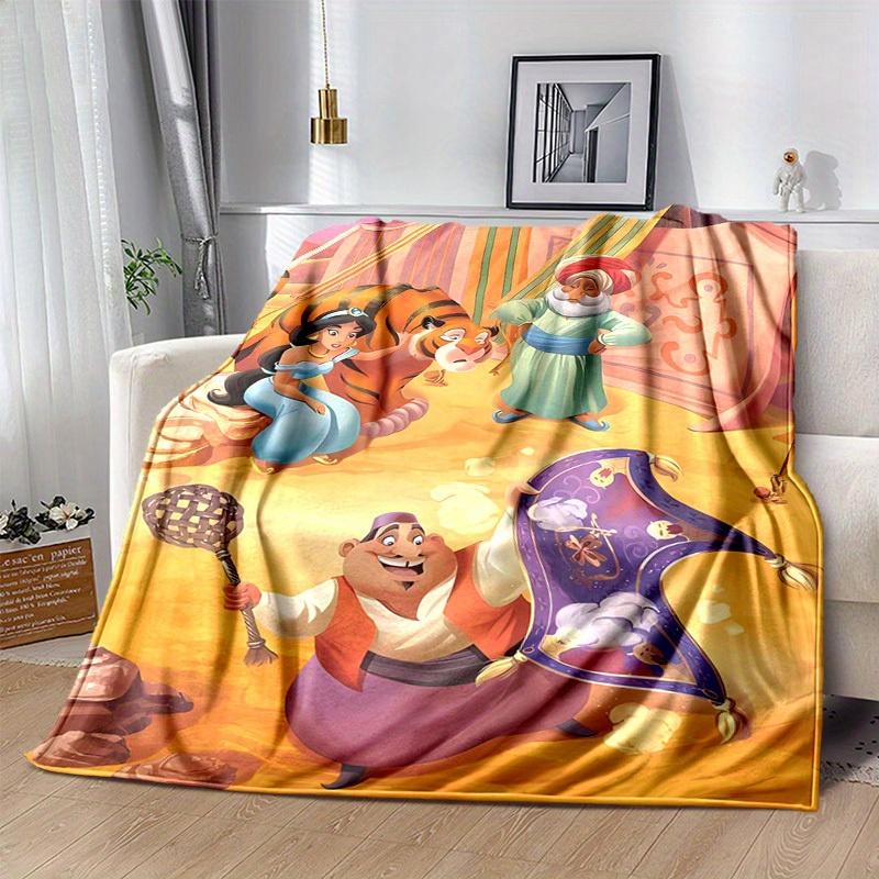 1pc Cartoon Magic Carpet Blanket, Soft Throw Blanket for Bed Couch Sofa