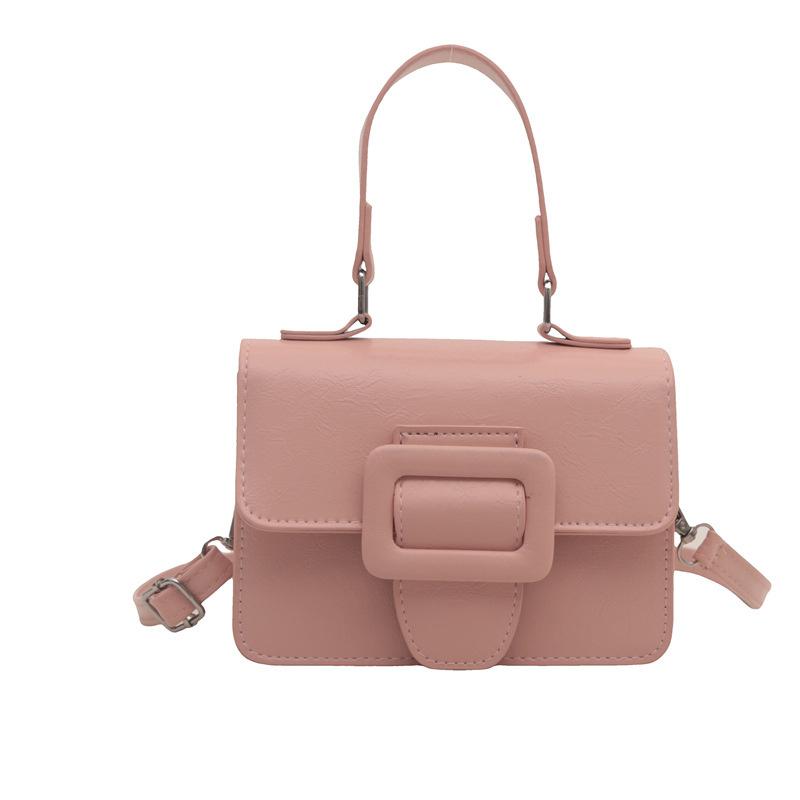 Fashionable Small Square Bag For Women Versatile Shoulder Crossbody Bag In Black