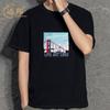 Summer Men's Short-sleeved T-shirt Trendy Fashion Loose All-match Printed Men's Top T-shirt