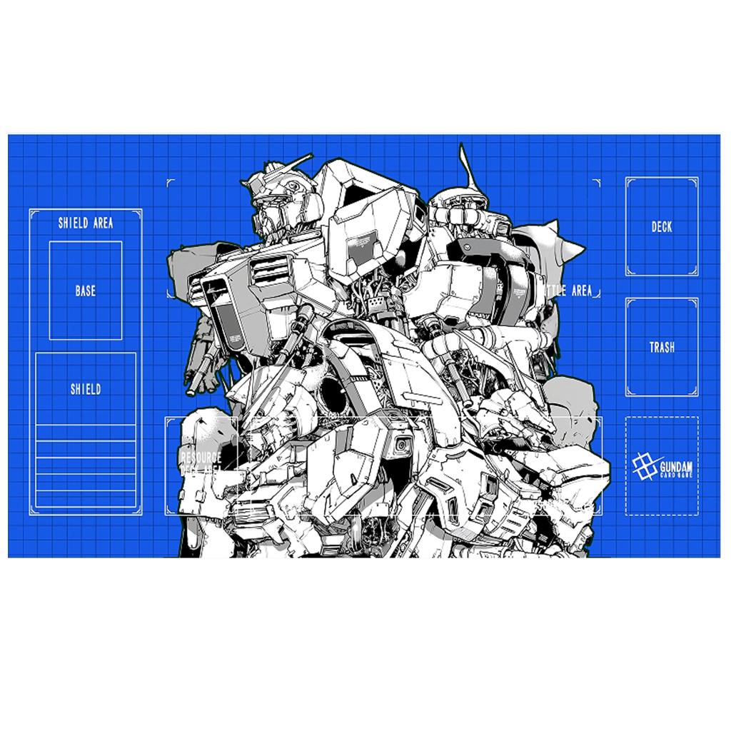 Игровой коврик Gundam Своими руками Ведьма с Меркурия Резиновый Противоскользящий Коврик для карточных игр GCG Аниме Подарок