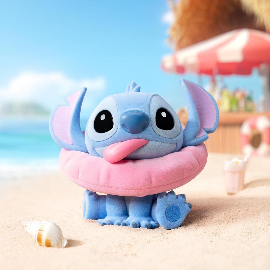 52TOYS BLINDBOX X DISNEY STITCH Sweet Pink Sweet Series Blind Box Blindbox Trading Figure Collection Figure Lilo Stitch Painted Flocked Gacha Gacha