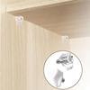 100/200PCS Transparent Shelf Studs Pegs Plastic Laminate Support Cabinet Wardrobe Shelves Glass Plate Support Furniture Hardware