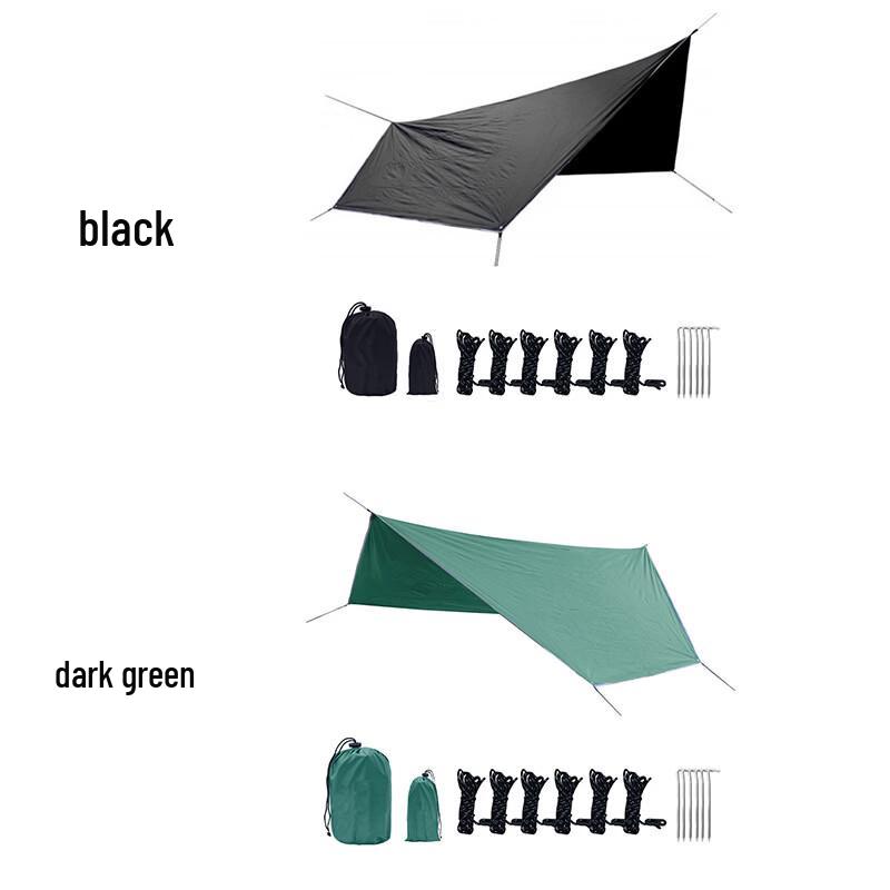 Outdoor Camping Hexagonal Tarp & Hammock
