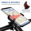 Bicycle Mobile Phone Mount Aluminium Motorcycle Scooter Handlebar Phone Holder for 3.0   6.8 inches Smartphone Mount