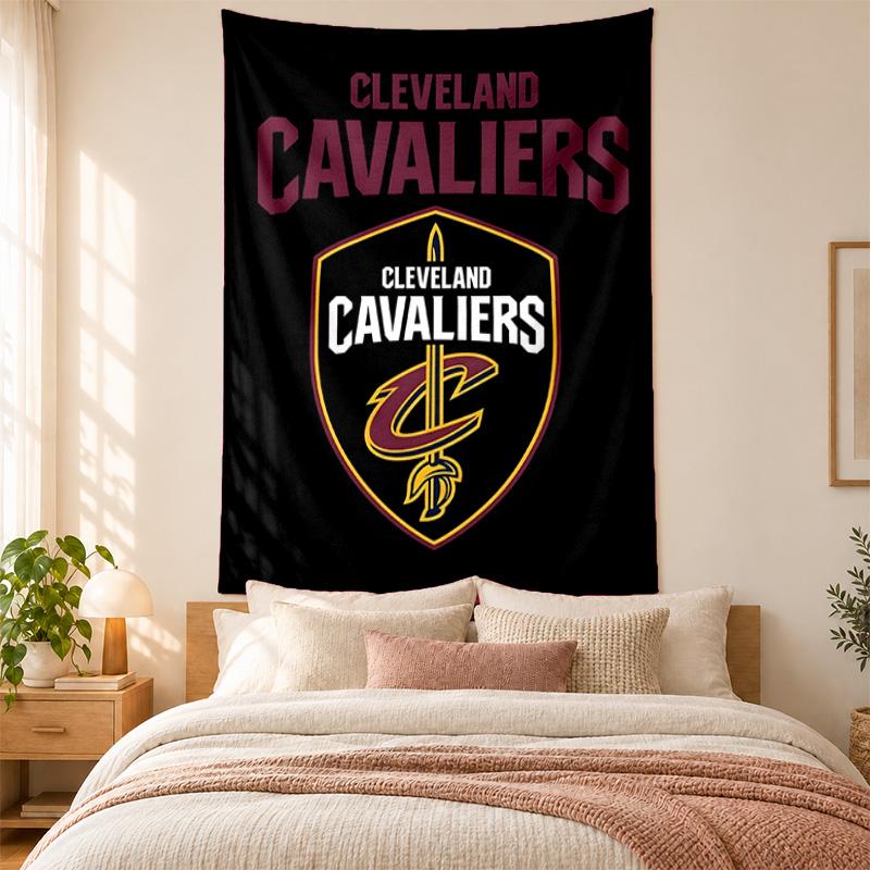 Cleveland Cavaliers Tapestry highquality for decorating living room bedroom dorm walls ideal as bedroom wallart orholiday gift