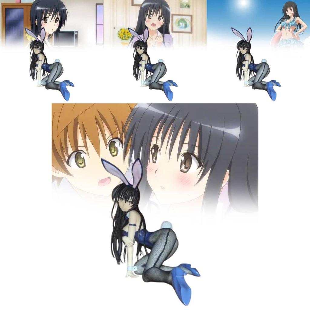 Потрясающая фигурка Юи Гокосикавы в костюме зайчика масштаба 1/6, коллекционная модель из ПВХ