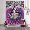 Band TThree Ddays Grace Cartoon Tapestry Wall Hanging Decoration Household Home Decor