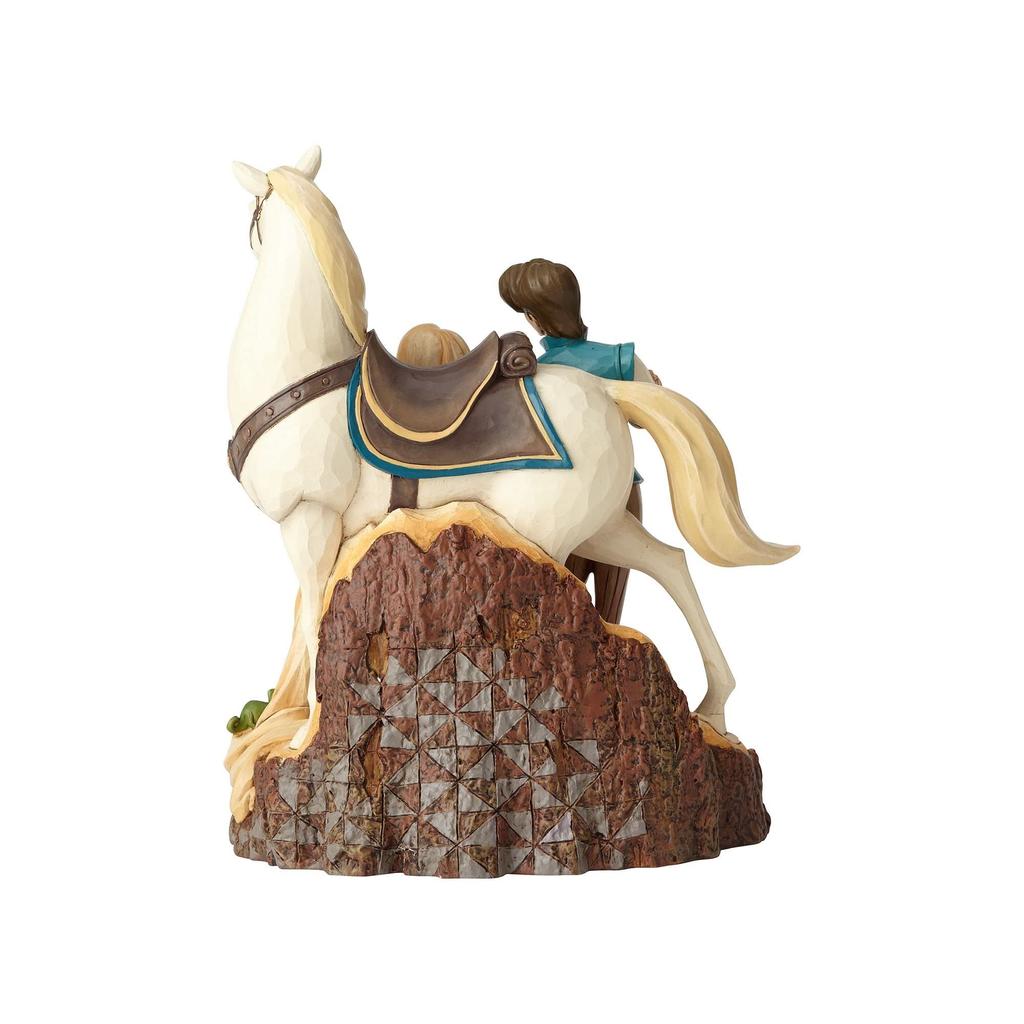 Enesco Disney Traditions by Jim Shore Tangled Carved by Heart Live Your Dream Multicolor Figurine, 21.5 Inches,