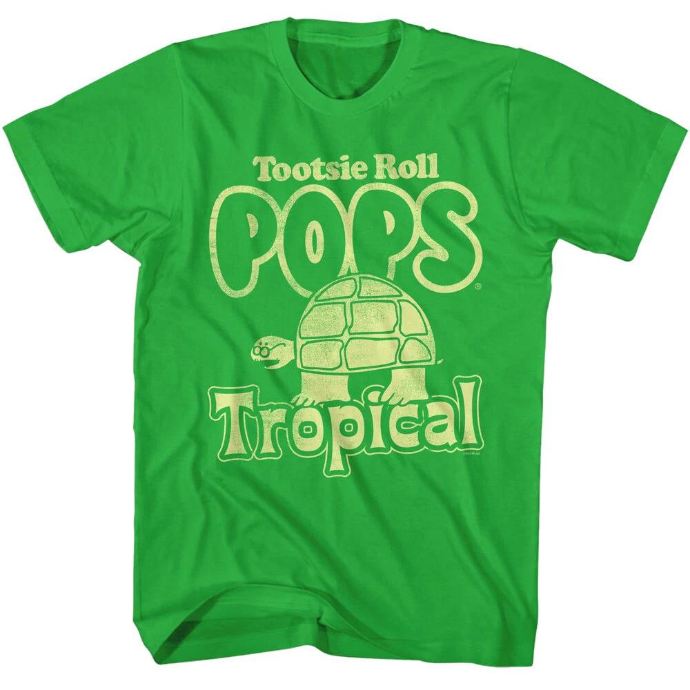 Мужская футболка Tootsie Roll Tootsie Pops Tropical Mr Turtle
