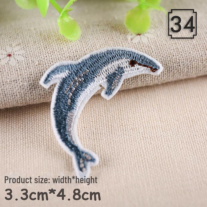 Очаровательная нашивка с изображением маленького животного для детской одежды