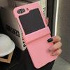 Матовый чехол с градиентом и двойным цветом для Samsung Galaxy Z Flip 7 6 5 4 3 flip7 ZFlip Защита шарнира Жесткий ПК Ударопрочный Тонкий чехол