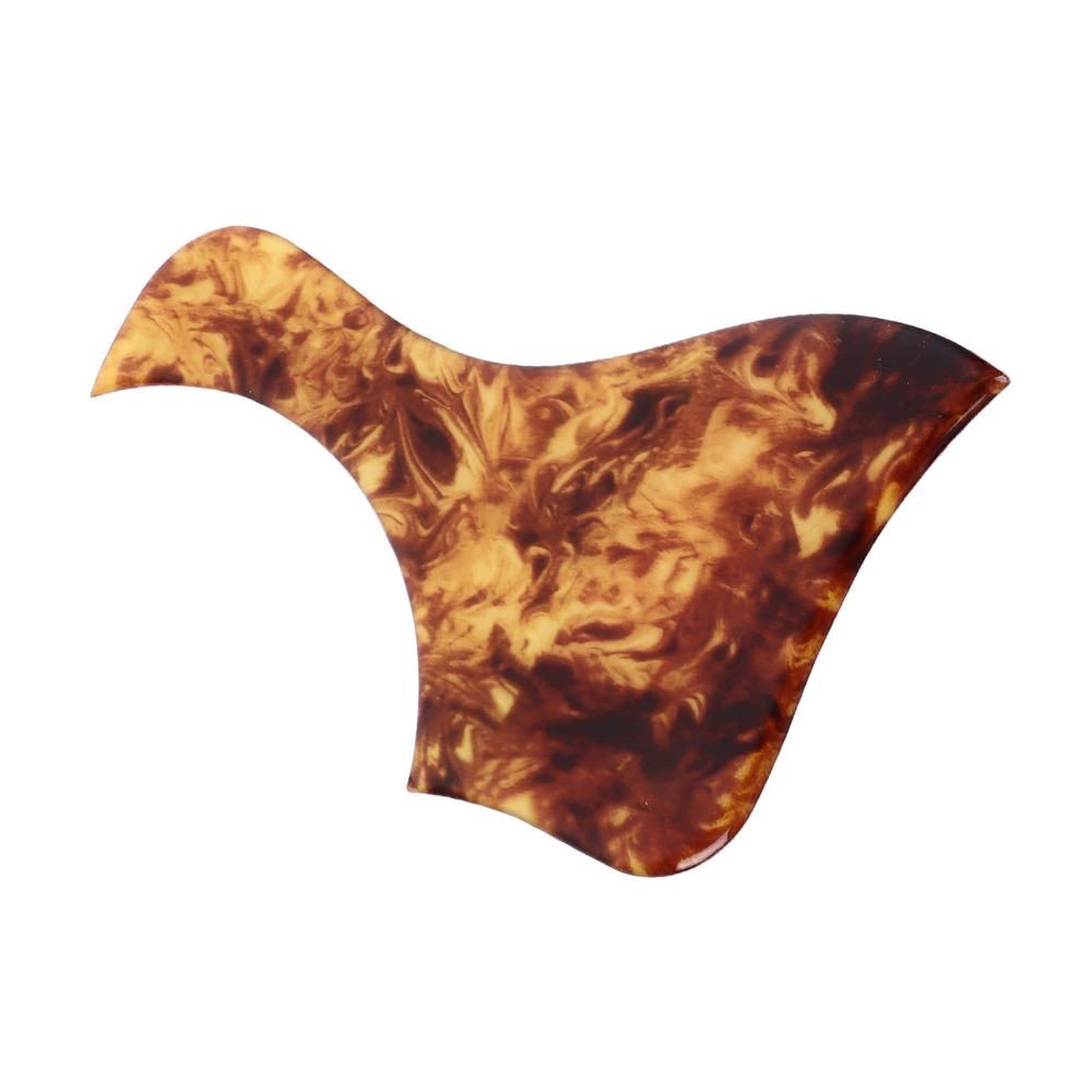 Thickened Guitar Pickguard Clear Amber Scratch Plate Acoustic Guitar Pickguard Acoustic Guitar