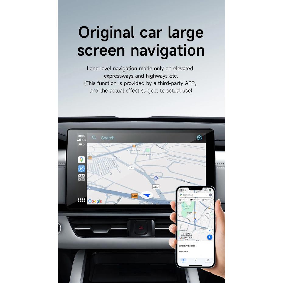 Беспроводной адаптер CarPlay Android Auto USB Smart Dongle Мини-бокс Plug And Play Универсальный Для VW Для Toyota Для BMW Для Honda