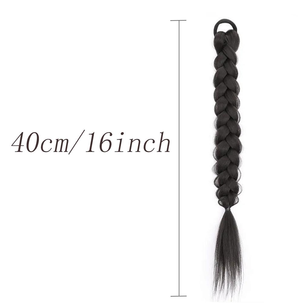 Bybrana Sweet Boxer Braid Twist Одинарный черный коричневый парик из синтетического волокна