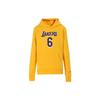 Nike Hoodie Los Angeles Lakers James Number 6 Pullover Kids Hoodies Yellow 3Z2B7FDE2-LAK06