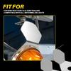 2PCS Turn Signal Light Mirror Mount Watermelon L-Bracket Only For Semi Tractors