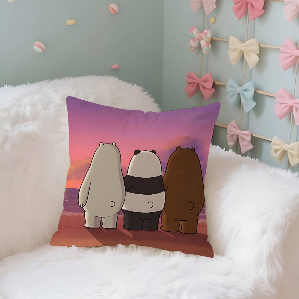 Cute AnimeeJujutsuswKaisenskawaii Case Plush Fabric Soft Pillowcase Double Sided Print Cushion Cover Household Gifts