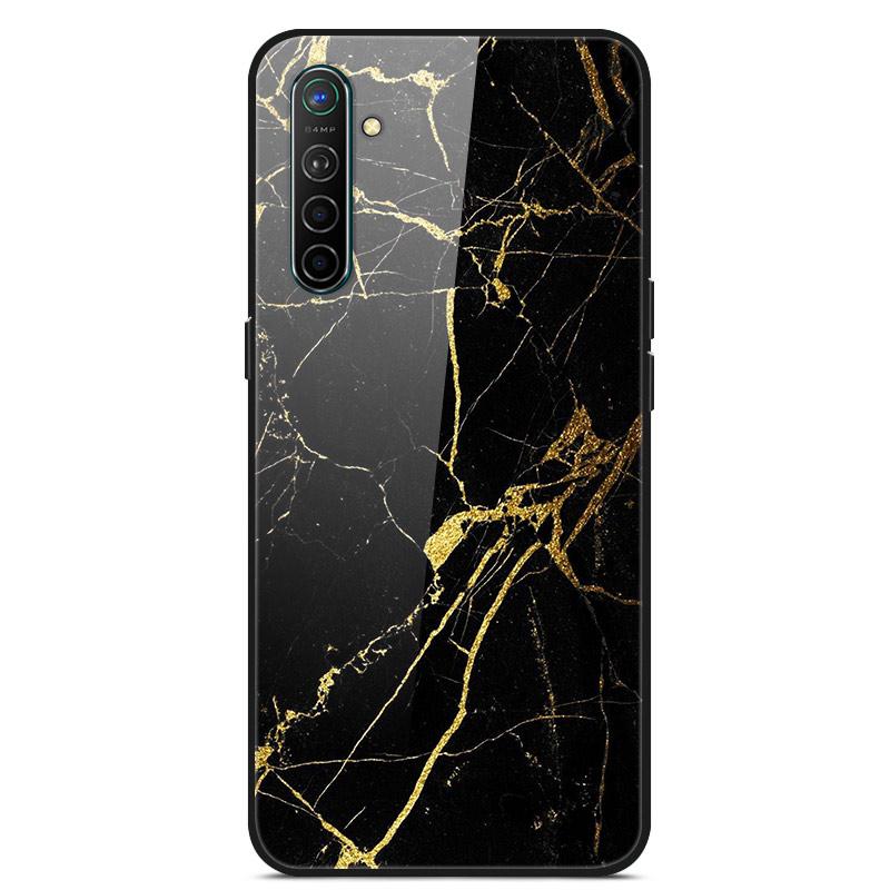 Для OPPO Realme XT Закаленное Стекло Чехол Мягкий Бампер Жесткий Funda Для OPPO Realme 6 Pro Realme X2 XT Чехол для Телефона Realme6 Задняя Крышка