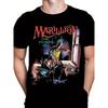 Официальная футболка Marillion с изображением обложки альбома A Jester'S Tear для мужчин - Винтажная футболка с графическим принтом группы, свободный крой, короткий рукав, круглый вырез,