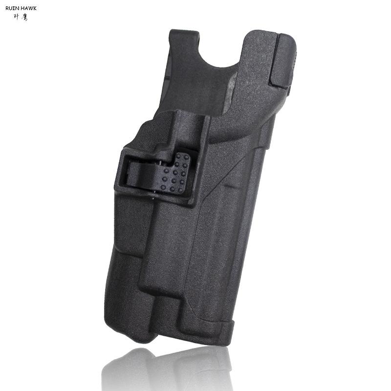 Тактическая кобура LV3 для крепления на поясе P226 Quick Action + пластиковая кобура J-Eagle CS Field P226 с подсветкой