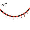 Thick Paper Festive Decorations 10FT Halloween Garland Spooky Skull Pumpkin Spider Hanging Bunting Bat Decor Banner Party Backdrop for Home,