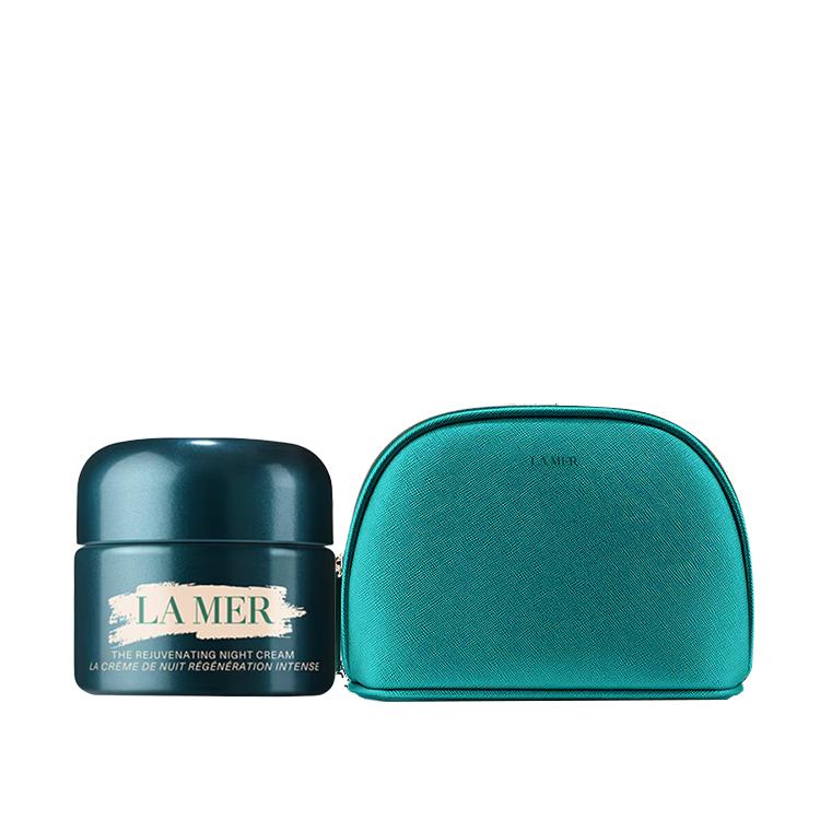 La Mer The Rejuvenating Night Cream With Makeup Bag