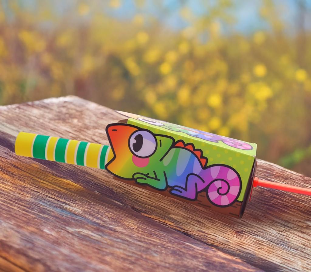 Тацуя Биёён Хамелеон x Набор Игрушек [Выдувная/Наматывающая Палочка] 12 Штук (Оптовая закупка) [Рождество/Новый год/Фестиваль/Мероприятие/Детская вечеринка/Уличный