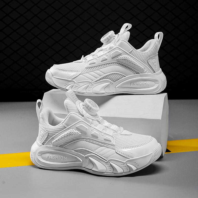 Boys Girls Tennis Sports Shoes Kid's Students Casual Sneakers All Seasons Trekking Trainers for Childrens