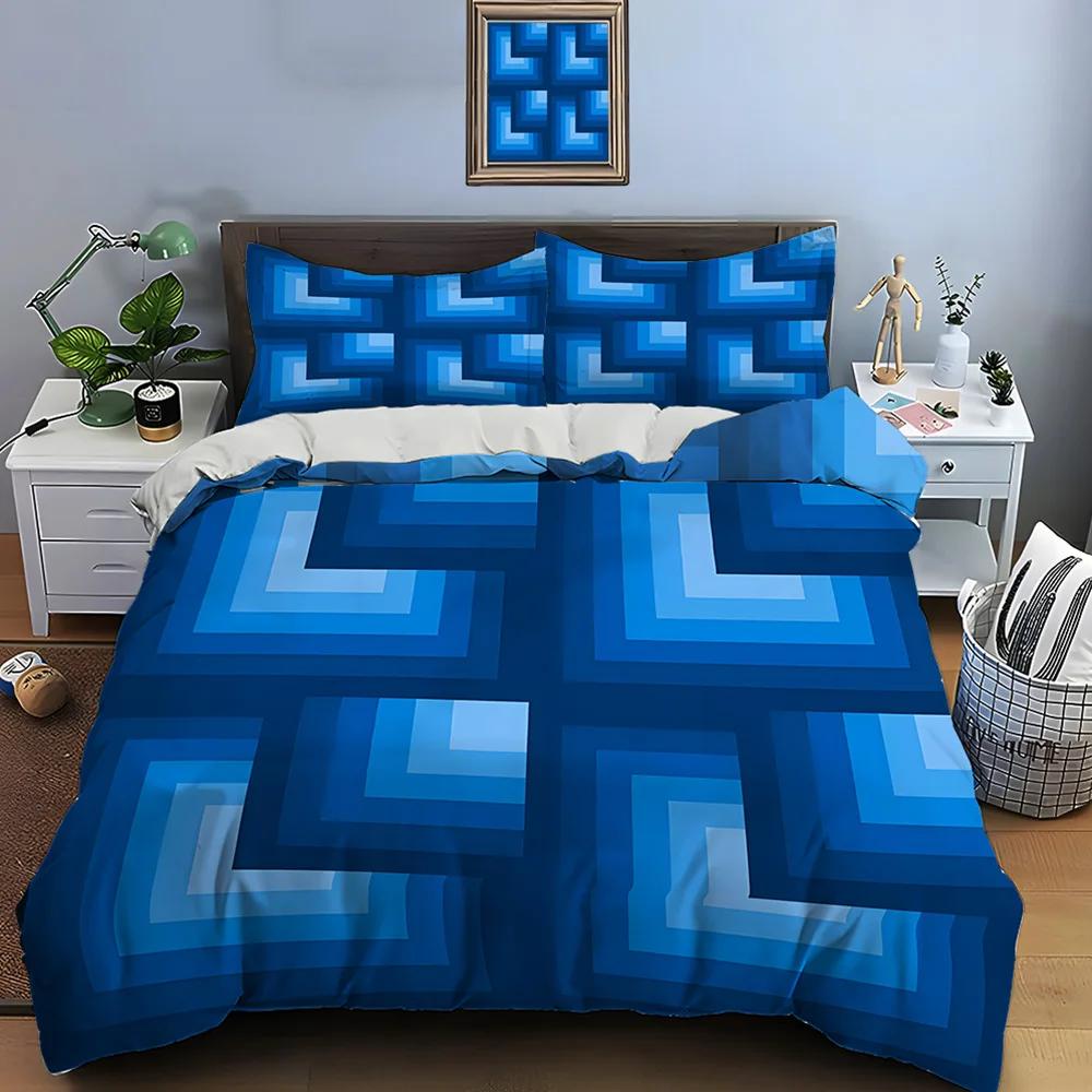 Comforter Geometric Designs Patterns Bedding Set 1 2 S Adult And Children Bedding Set Luxury Gifts