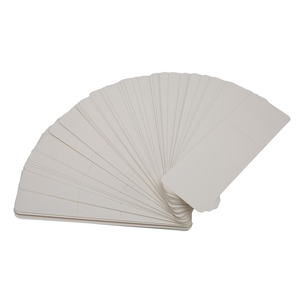 50 шт. крафт-бумага для закладок, сделай сам, ручная работа, 5,9x1,8 дюйма, держатель для закладок, ручки, чехлы для дисплея