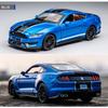 1/32 High Simulation Supercar Ford Mustang Shelby GT350 Car Model Alloy Pull Back Kid Toy Car 4 Open Door Children's Gifts GT500