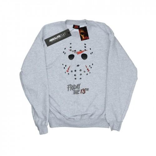 Friday 13th Mens Jason Hockey Mask Sweatshirt