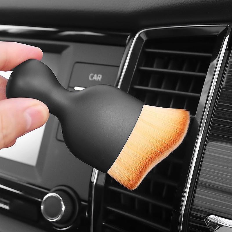 Car Interior Fluff Duster & Vent Cleaning Brush