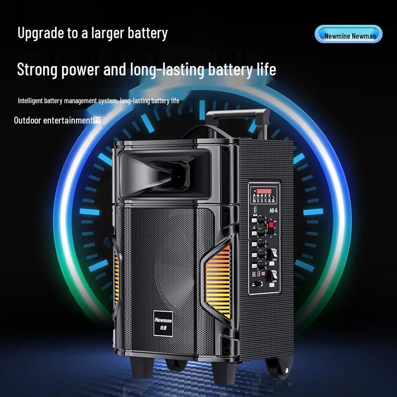 Newmine A8 Portable Bluetooth PA Speaker